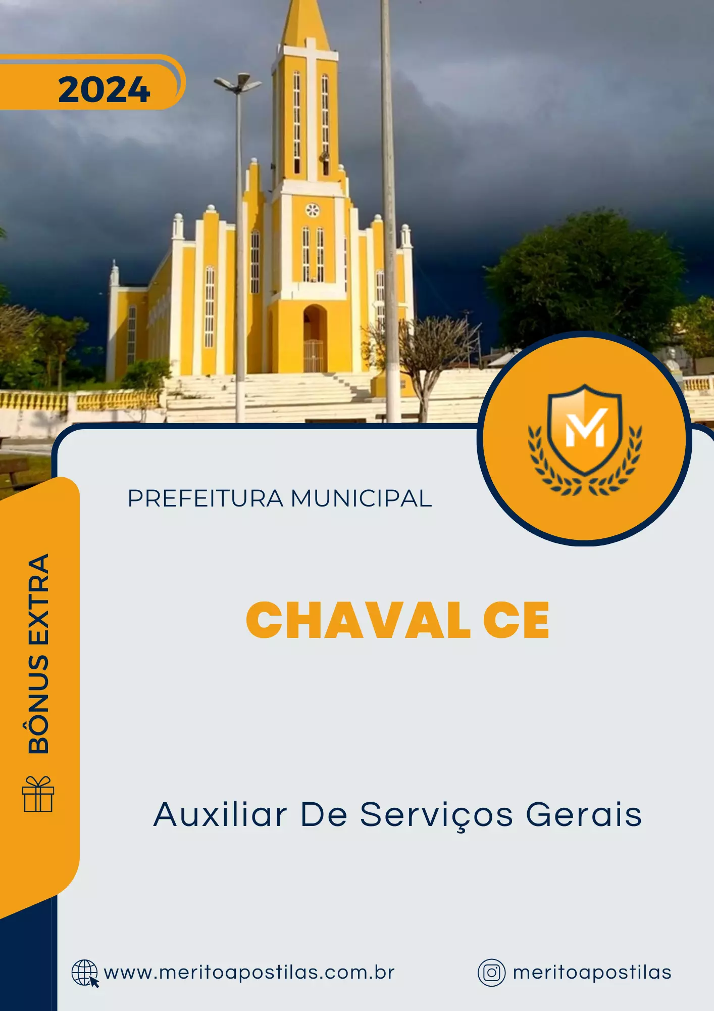 Apostila Auxiliar De Serviços Gerais Prefeitura de Chaval CE 2024