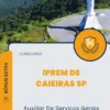 Apostila Auxiliar De Serviços Gerais IPREM de Caieiras SP 2024