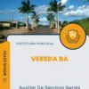 Apostila Auxiliar De Serviços Gerais Prefeitura de Vereda BA 2024