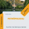 Apostila Auxiliar De Serviços Gerais Concurso Petrópolis RJ 2024