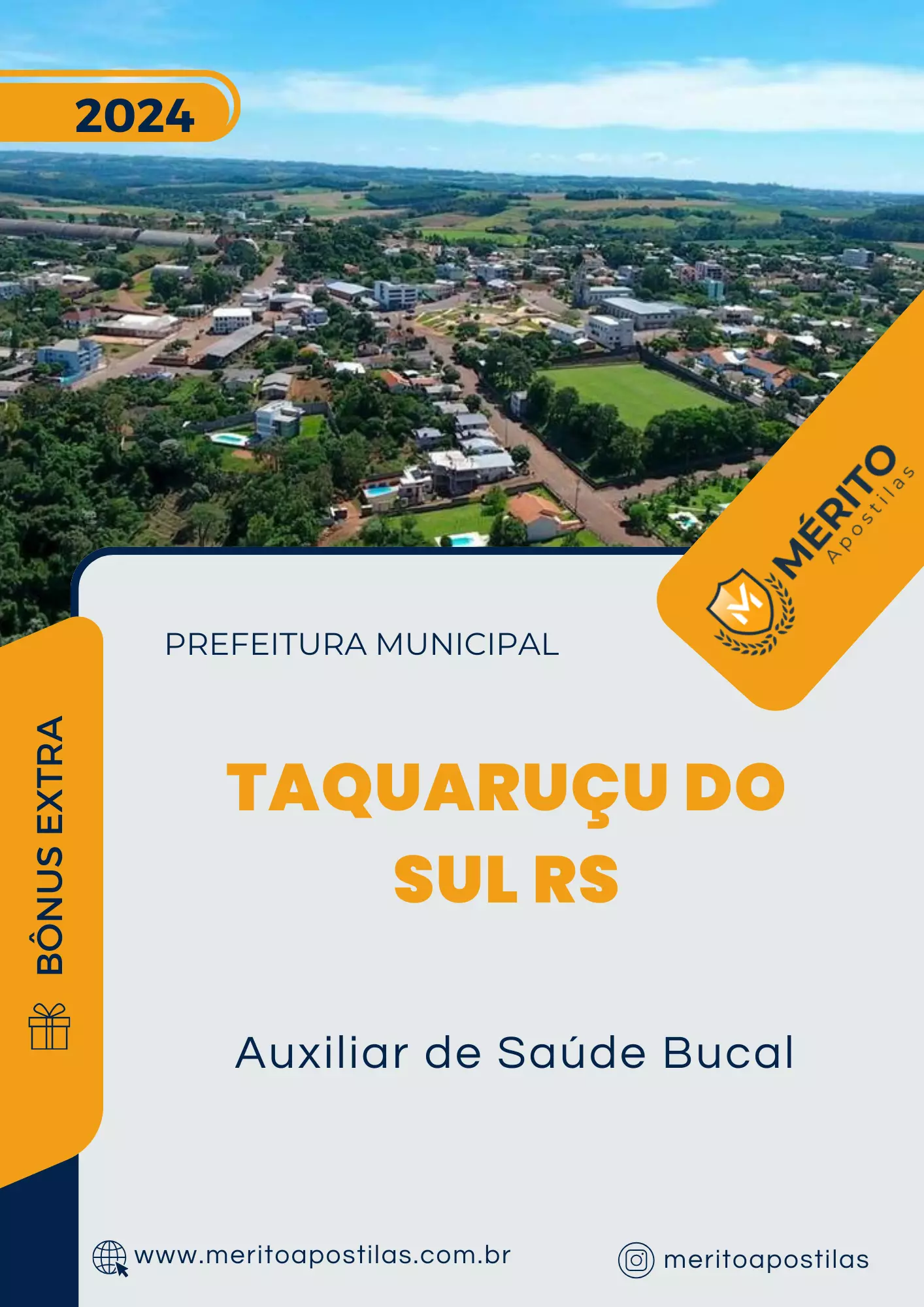 Apostila Auxiliar de Saúde Bucal Prefeitura de Taquaruçu do Sul RS 2024