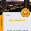 Apostila Auxiliar de Serviços Gerais Câmara de Rio Verde GO 2024