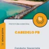Apostila Condutor Socorrista Prefeitura de Cabedelo PB 2024