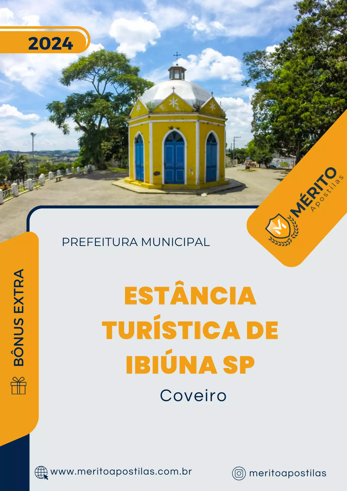 Apostila Coveiro Prefeitura de Estância Turística de Ibiúna SP 2024