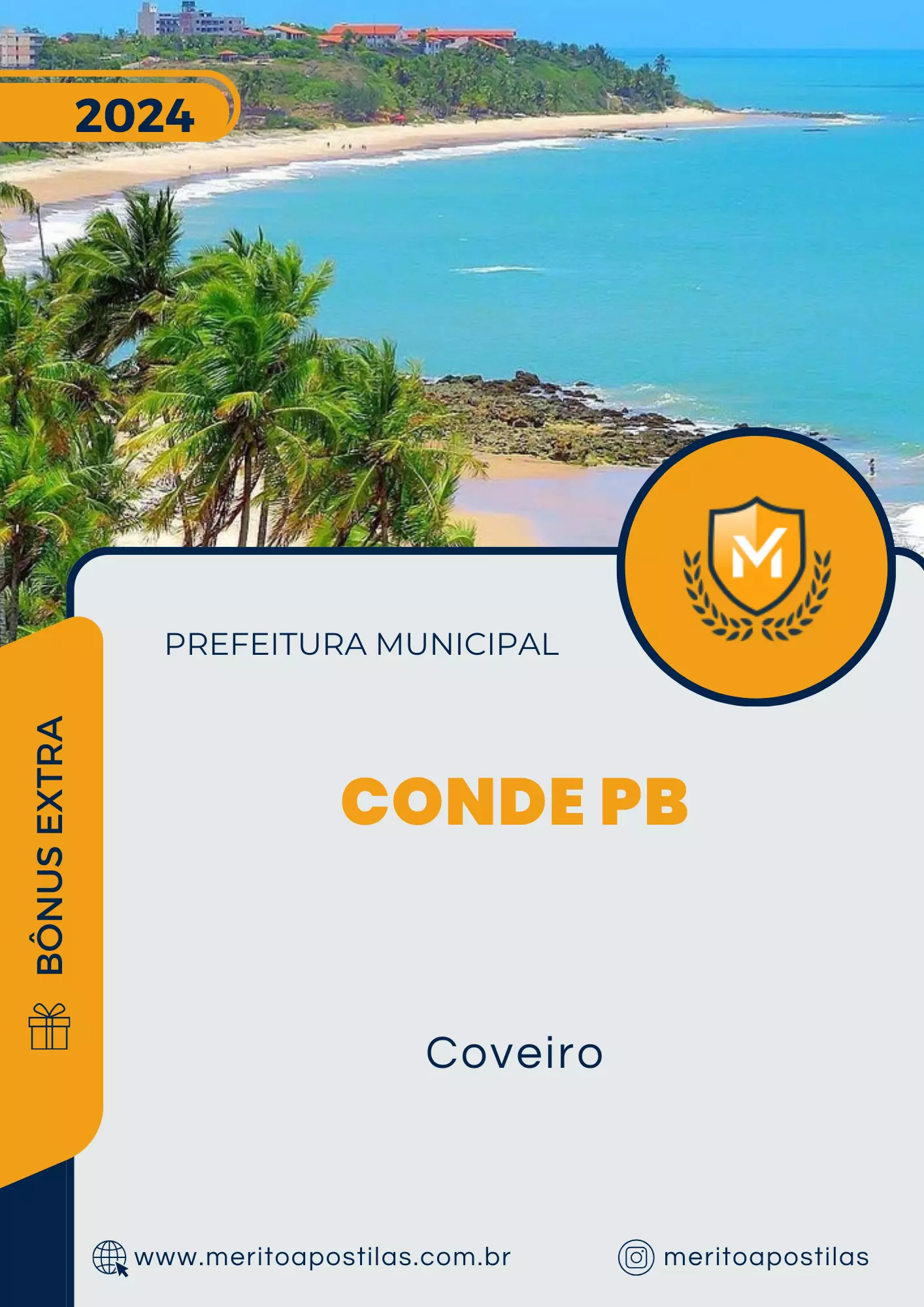 Apostila Coveiro Prefeitura de Conde PB 2024