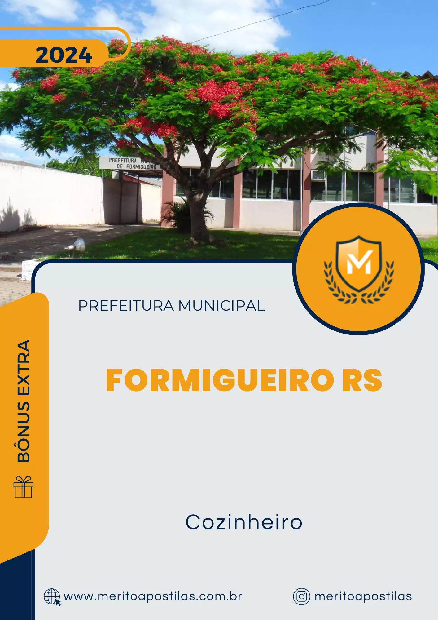 Apostila Cozinheiro Prefeitura Formigueiro RS 2024