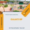 Apostila Entrevistador Social Prefeitura Cajati SP 2024