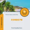Apostila Farmacêutico Prefeitura de Conde PB 2024