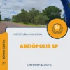 Apostila Farmacêutico Prefeitura de Areiópolis SP 2024