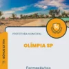 Apostila Farmacêutico Prefeitura de Olímpia SP 2024