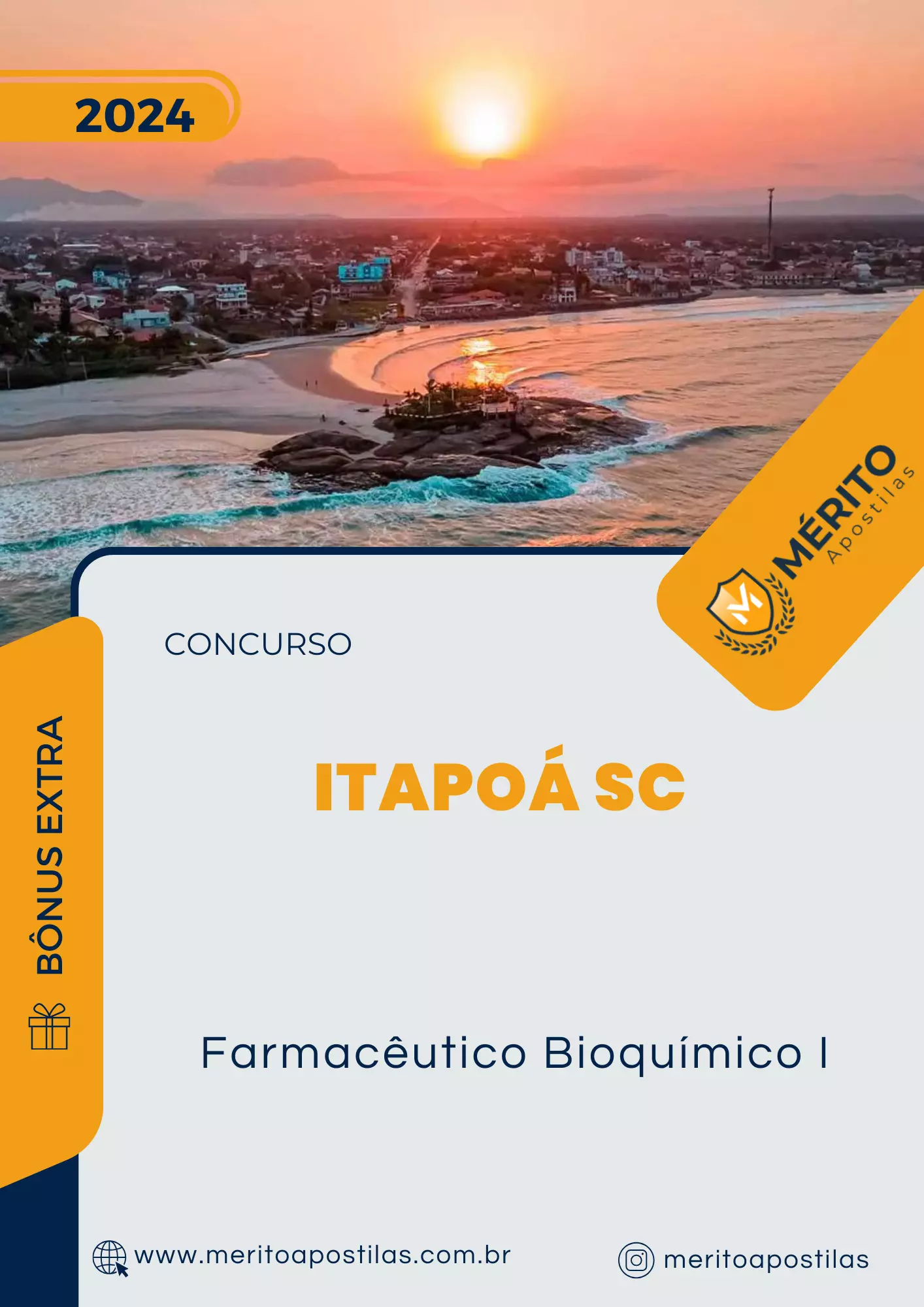 Apostila Farmacêutico Bioquímico I Concurso Itapoá SC 2024