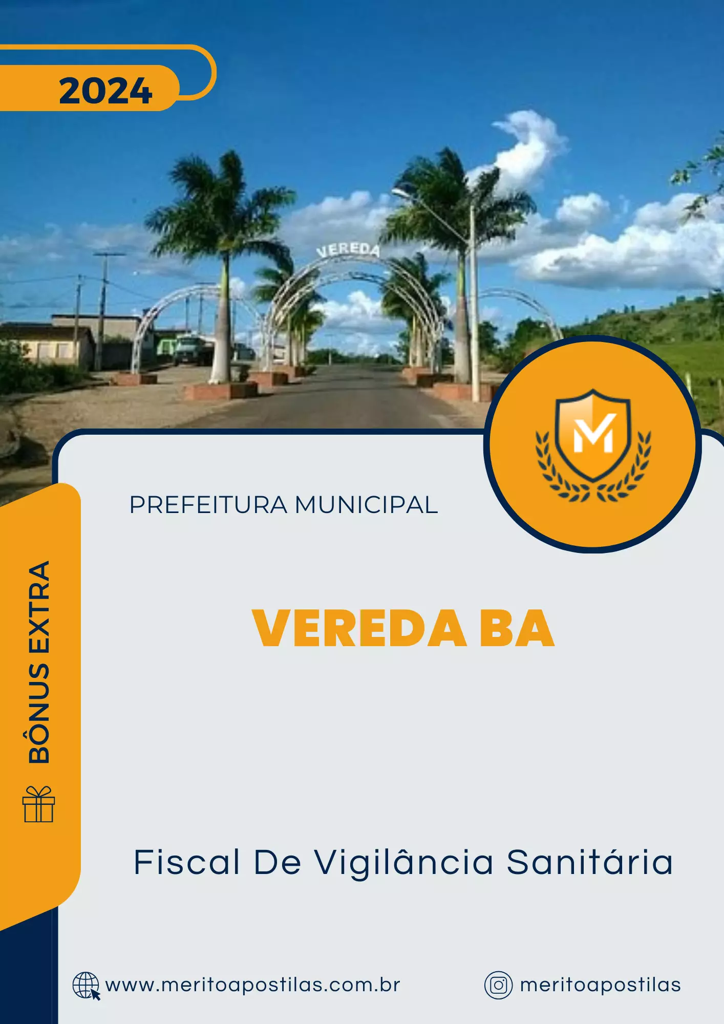 Apostila Fiscal De Vigilância Sanitária Prefeitura de Vereda BA 2024