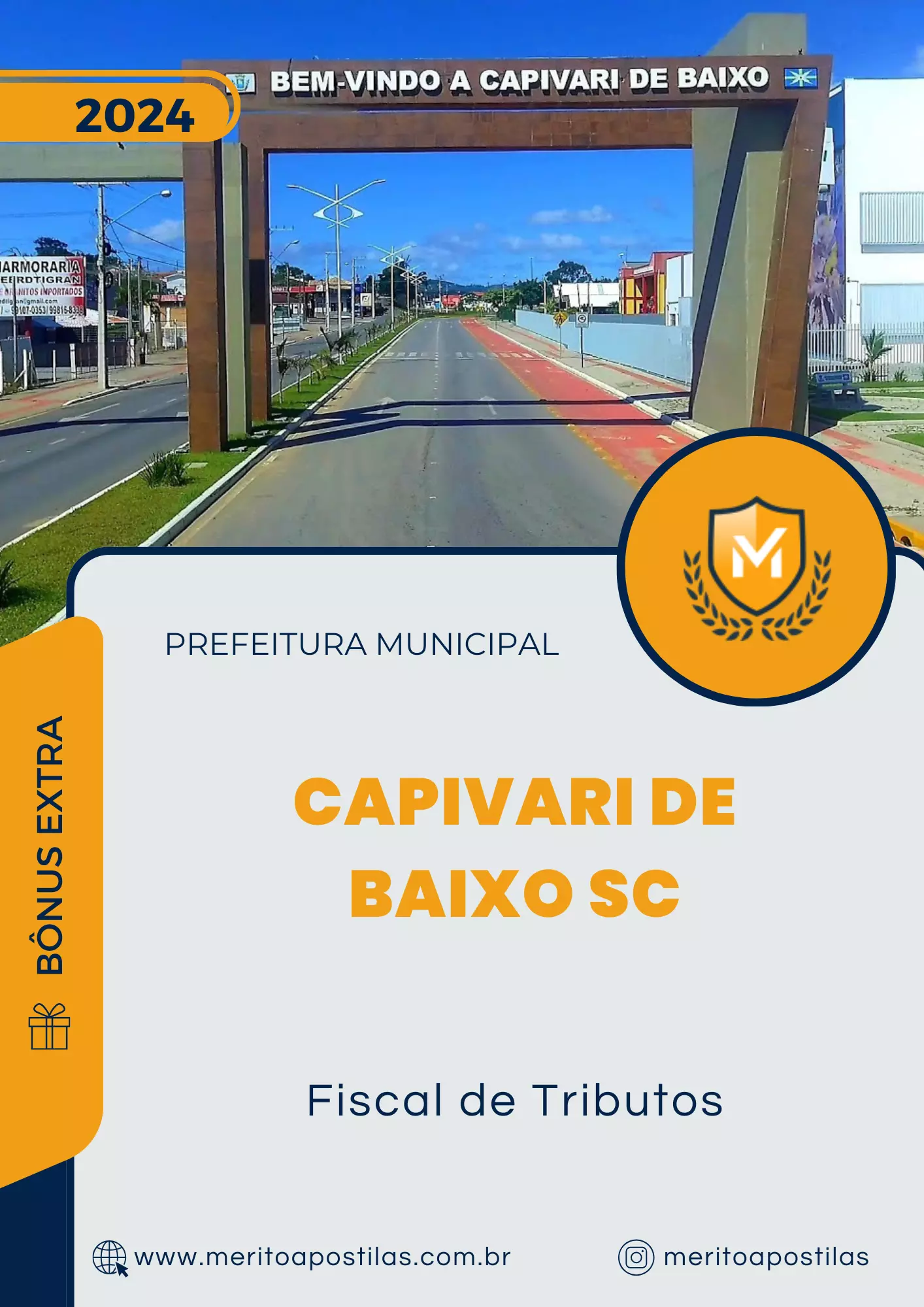 Apostila Fiscal de Tributos Prefeitura de Capivari de Baixo SC 2024