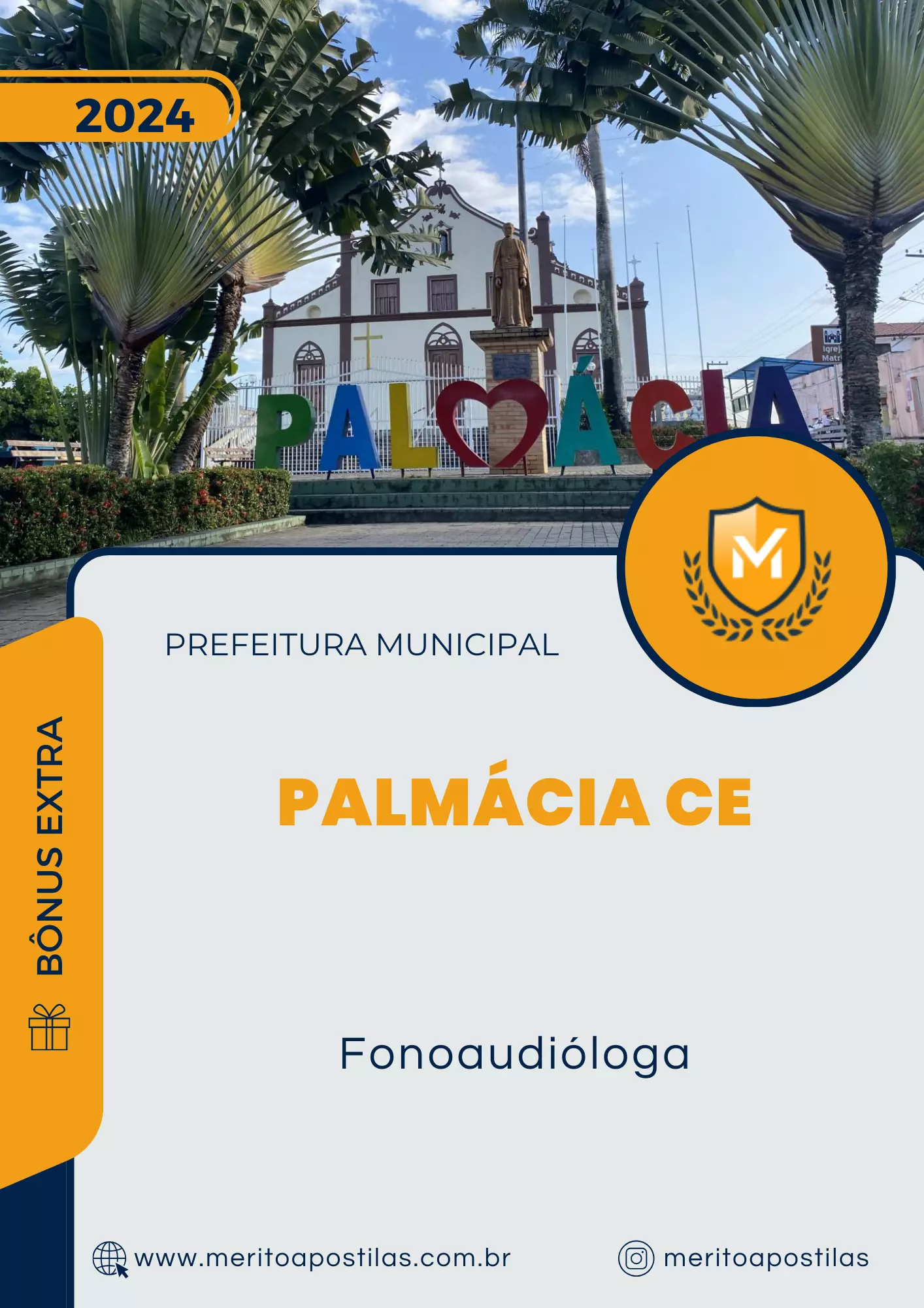 Apostila Fonoaudióloga Prefeitura de Palmácia CE 2024