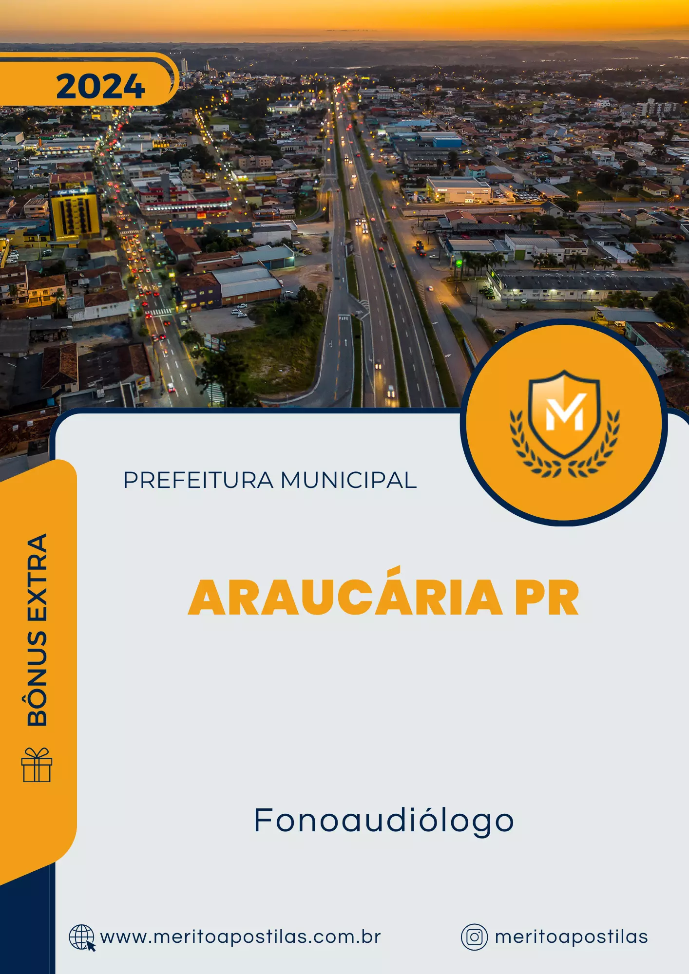 Apostila Fonoaudiólogo Prefeitura de Araucária PR 2024