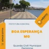 Apostila Guarda Civil Municipal Feminino Prefeitura de Boa Esperança MG 2024