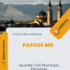 Apostila Guarda Civil Municipal Feminino Prefeitura Passos MG 2024