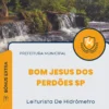 Apostila Leiturista De Hidrômetro Prefeitura de Bom Jesus dos Perdões SP 2024