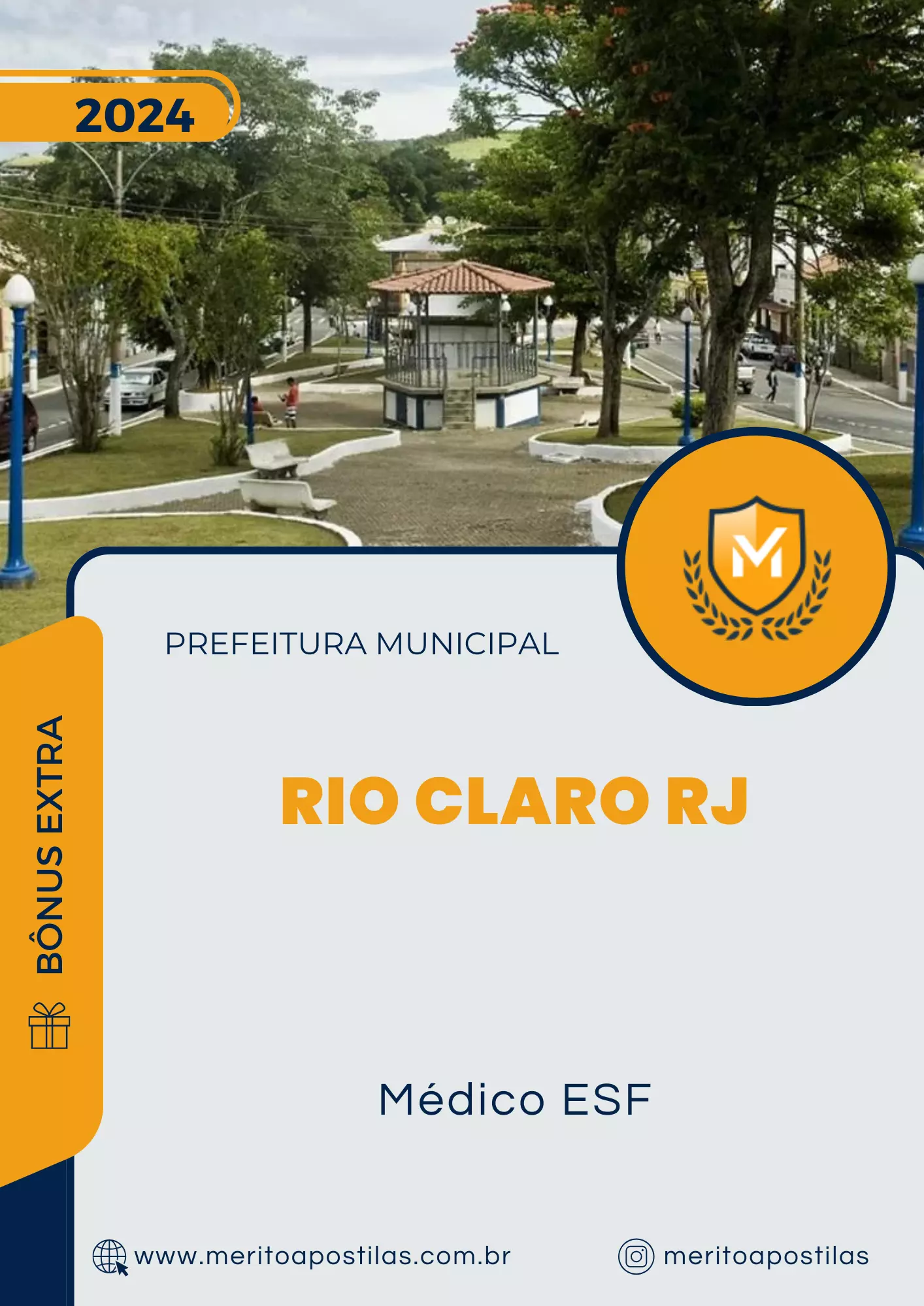 Apostila Médico ESF Prefeitura Rio Claro RJ 2024