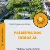 Apostila Médico Veterinário Prefeitura de Palmeira dos Índios AL 2024