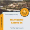 Apostila Monitor de Escola Prefeitura de Marcelino Ramos RS 2024