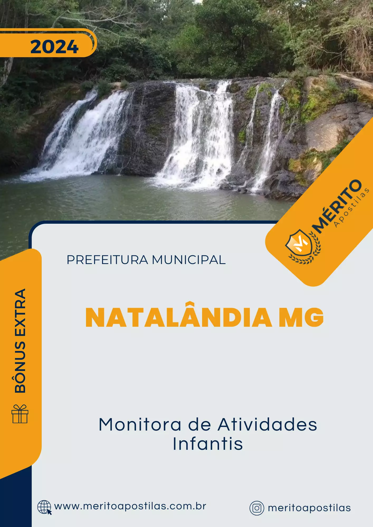 Apostila Monitora de Atividades Infantis Prefeitura Natalândia MG 2024