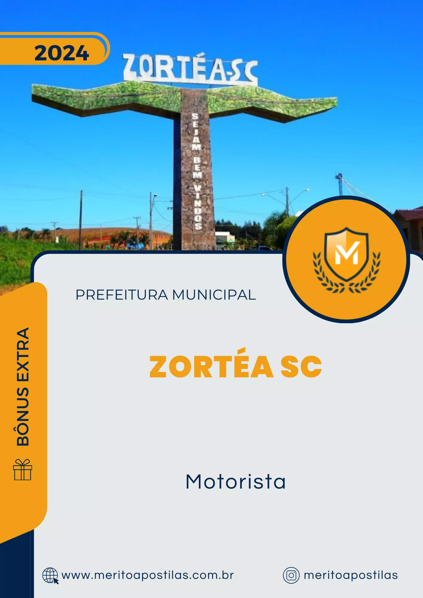 Apostila Motorista Prefeitura de Zortéa SC 2024