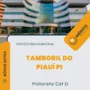 Apostila Motorista Cat D Prefeitura de Tamboril do Piauí PI 2024