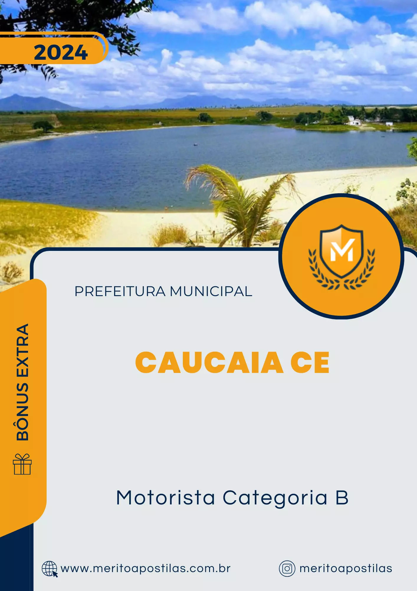 Apostila Motorista Categoria B Prefeitura de Caucaia CE 2024