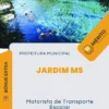Apostila Motorista de Transporte Escolar Prefeitura de Jardim MS 2024