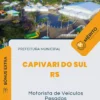 Apostila Motorista de Veículos Pesados Concurso Capivari do Sul RS 2024