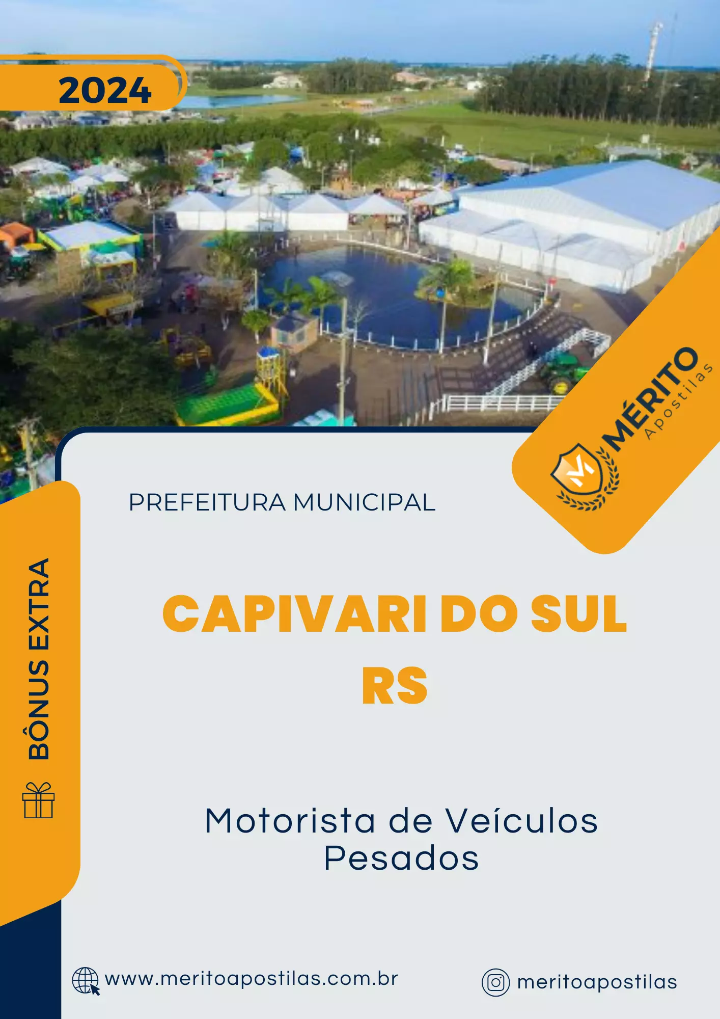 Apostila Motorista de Veículos Pesados Concurso Capivari do Sul RS 2024