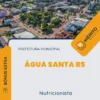 Apostila Nutricionista Prefeitura de Água Santa RS 2024