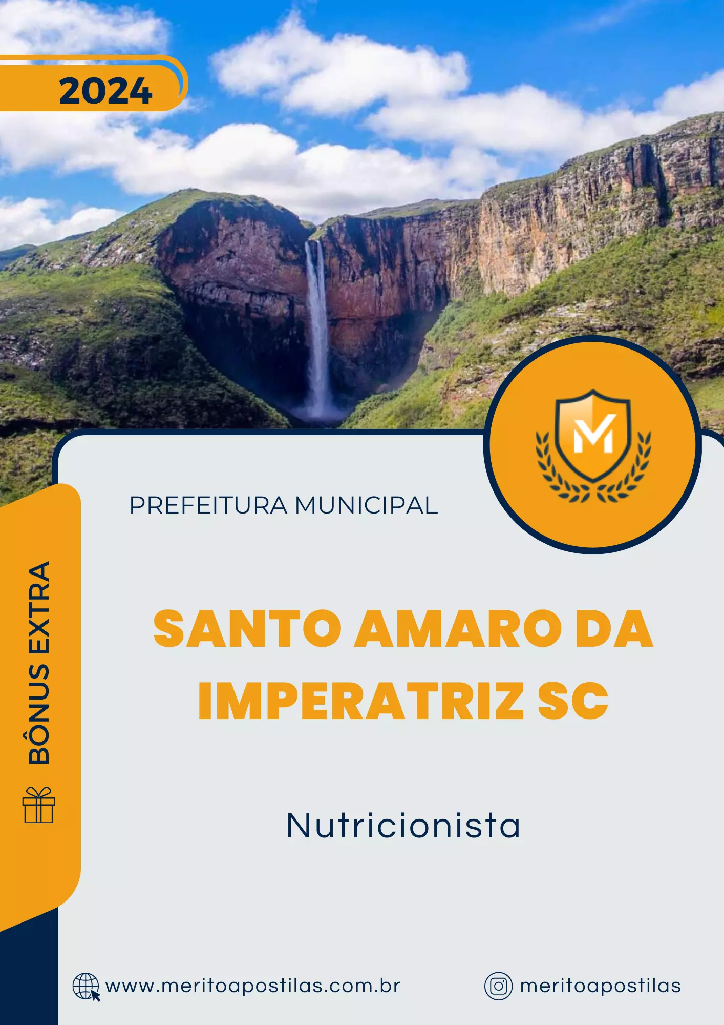 Apostila Nutricionista Prefeitura de Santo Amaro da Imperatriz SC 2024