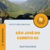 Apostila Nutricionista Prefeitura de São José do Cerrito SC 2024