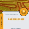 Apostila Nutricionista Prefeitura de Paranhos MS 2024