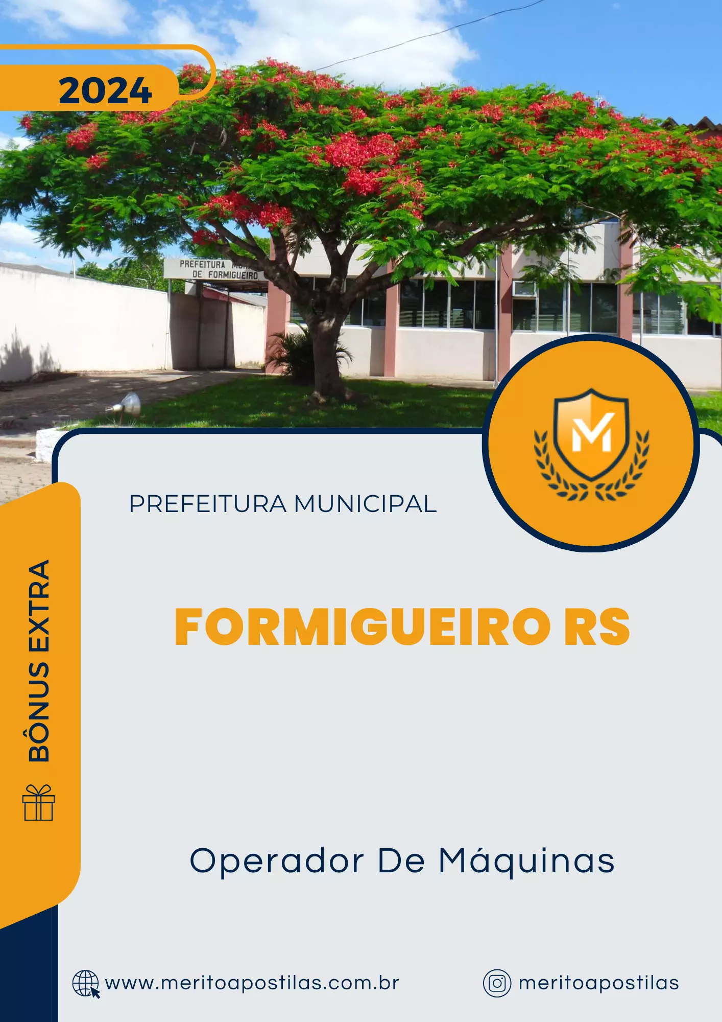 Apostila Operador De Máquinas Prefeitura Formigueiro RS 2024