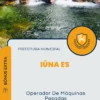 Apostila Operador De Máquinas Pesadas Prefeitura de Iúna ES 2024