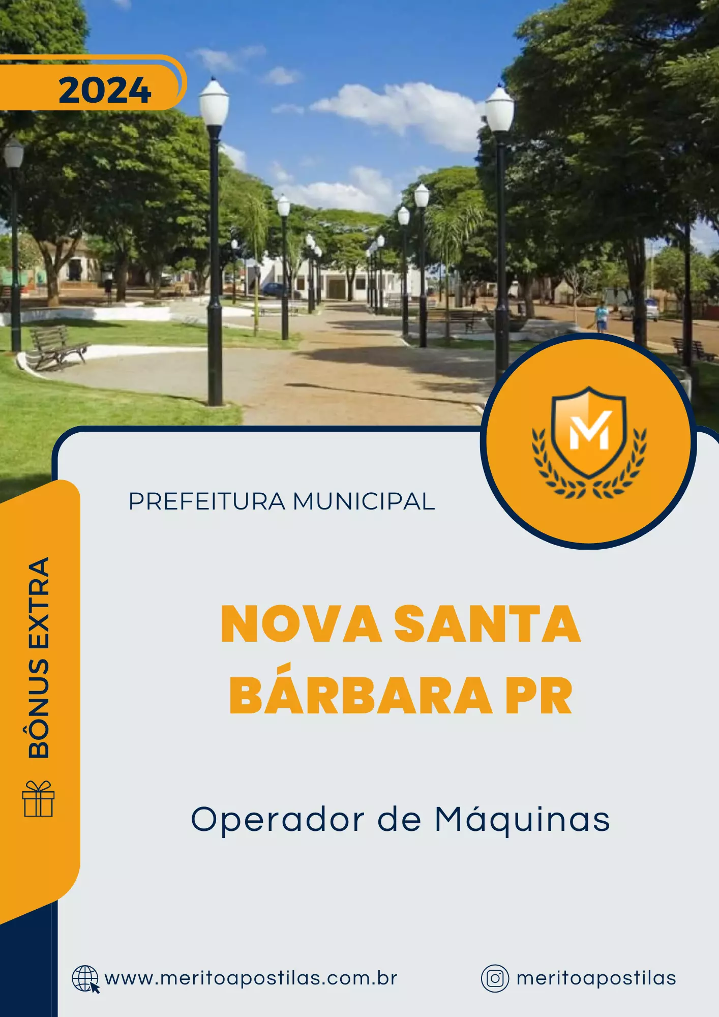 Apostila Operador de Máquinas Prefeitura Nova Santa Bárbara PR 2024