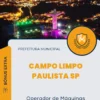 Apostila Operador de Máquinas Prefeitura de Campo Limpo Paulista SP 2024