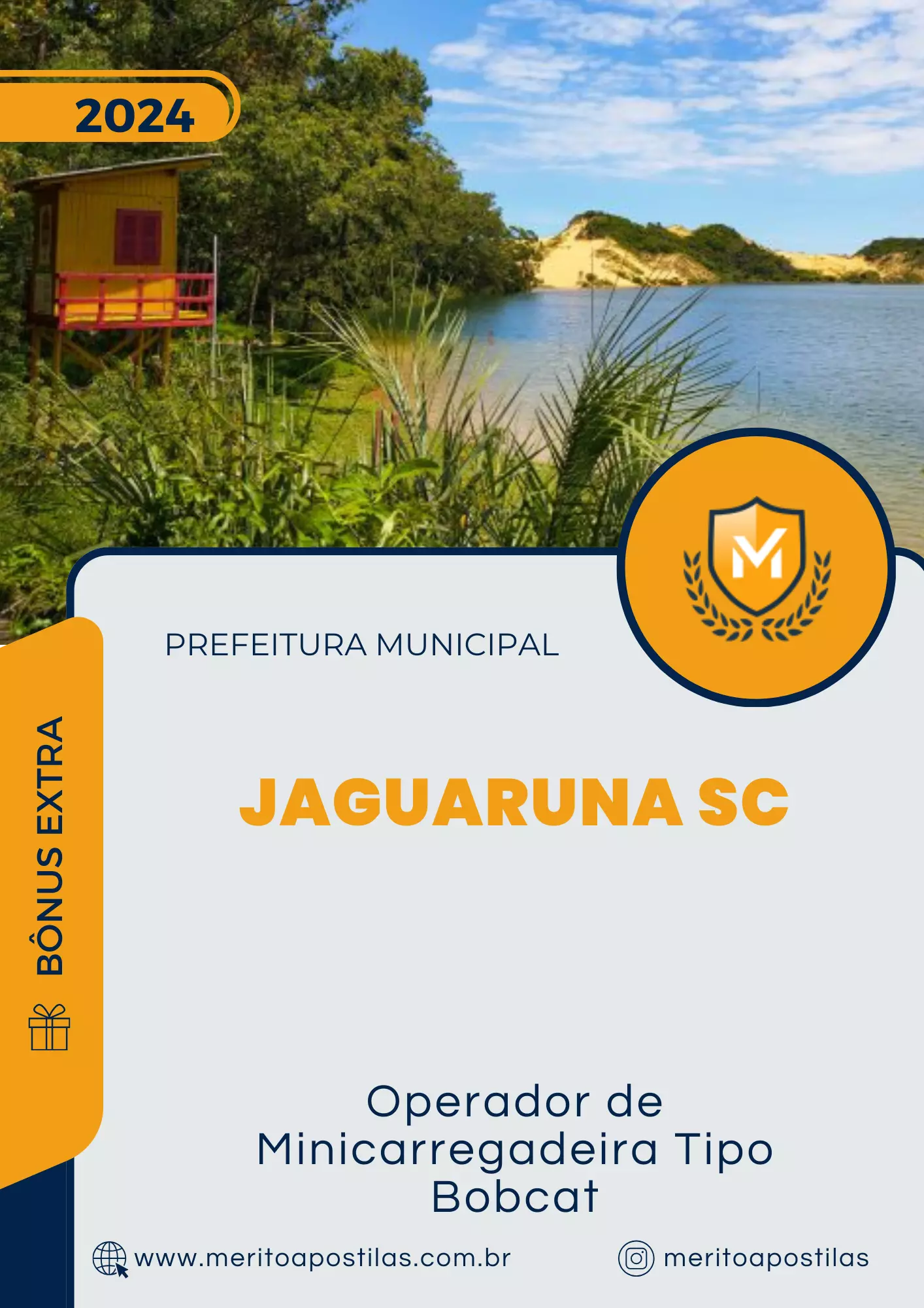 Apostila Operador de Minicarregadeira Tipo Bobcat Prefeitura de Jaguaruna SC 2024