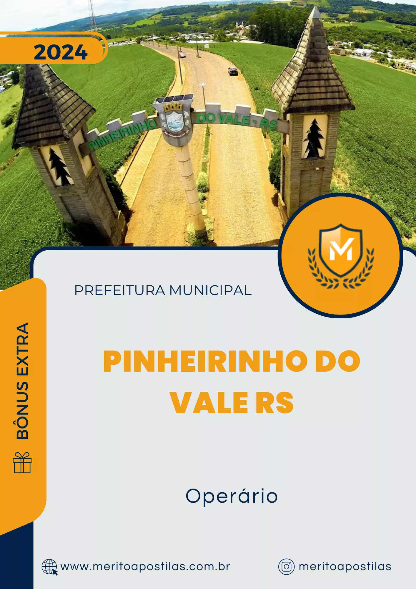 Apostila Operário Prefeitura de Pinheirinho do Vale RS 2024