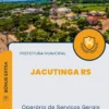 Apostila Operário de Serviços Gerais Prefeitura de Jacutinga RS 2024