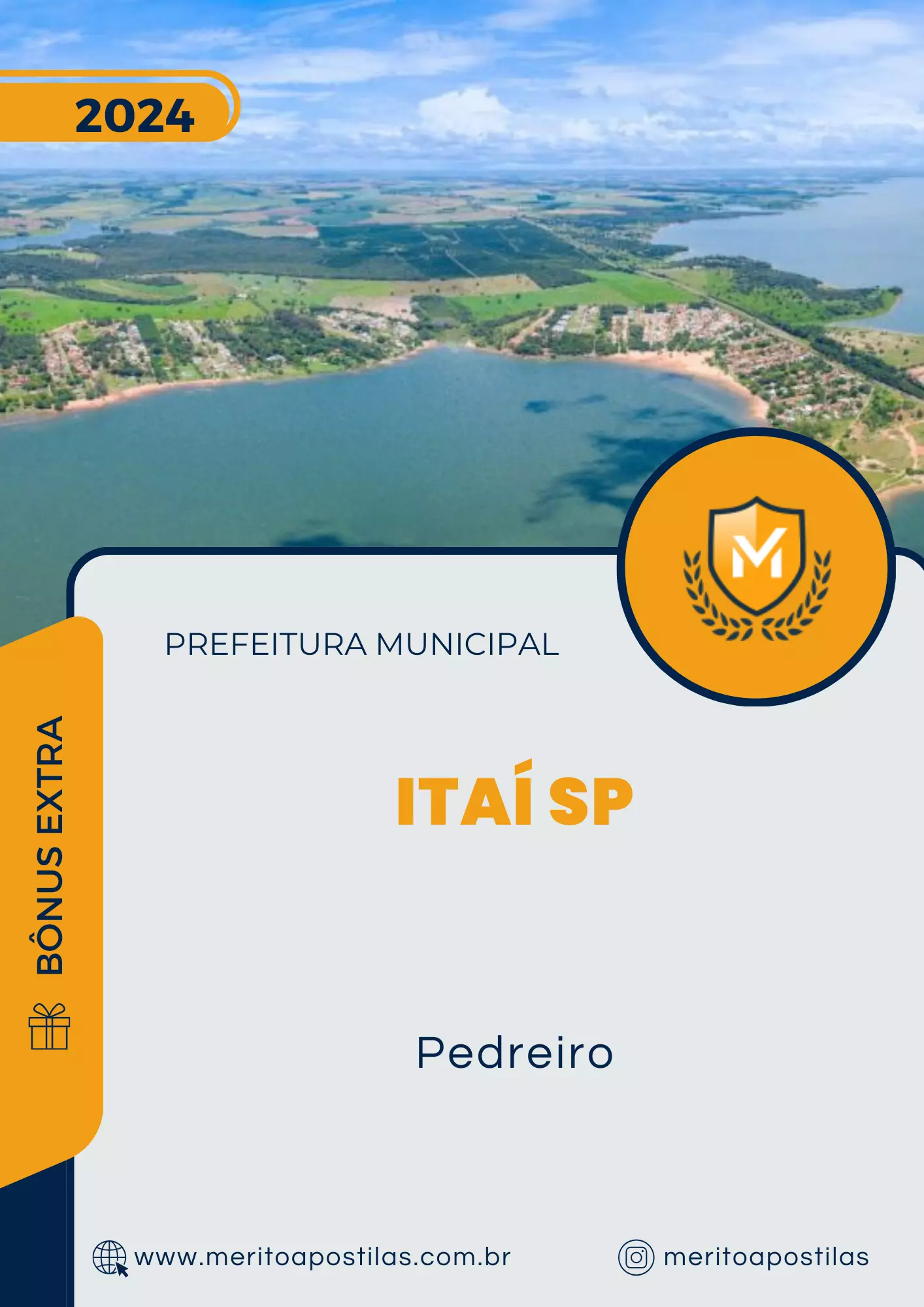 Apostila Pedreiro Prefeitura de Itaí SP 2024