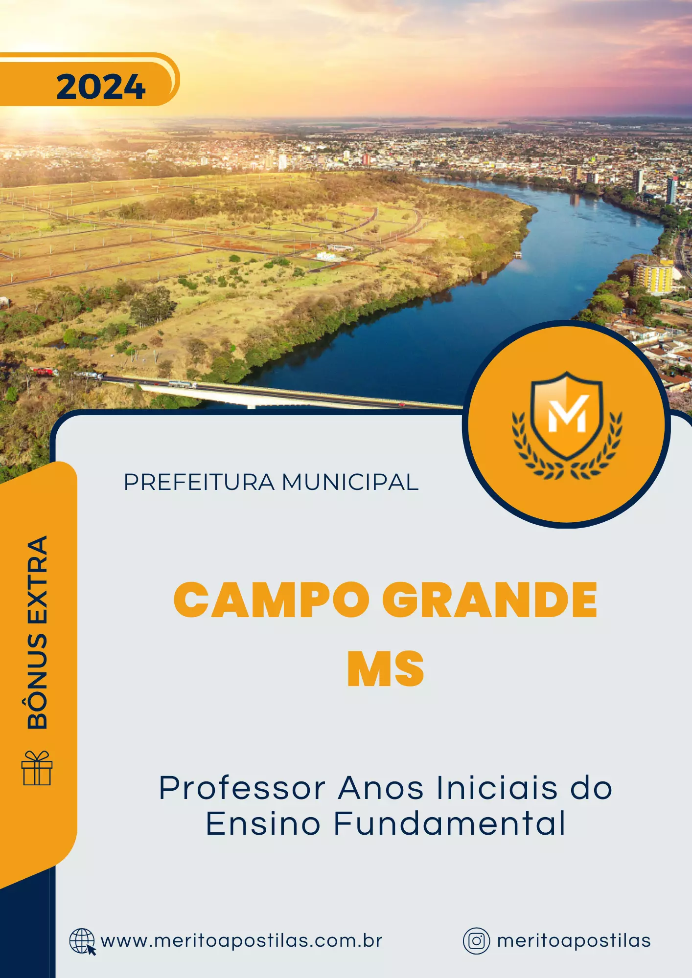 Apostila Professor Anos Iniciais do Ensino Fundamental Prefeitura de Campo Grande MS 2024