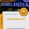 Apostila Professor De Educação Infantil Prefeitura de Romelândia SC 2024