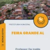 Apostila Professor De Inglês Prefeitura de Feira Grande AL 2024