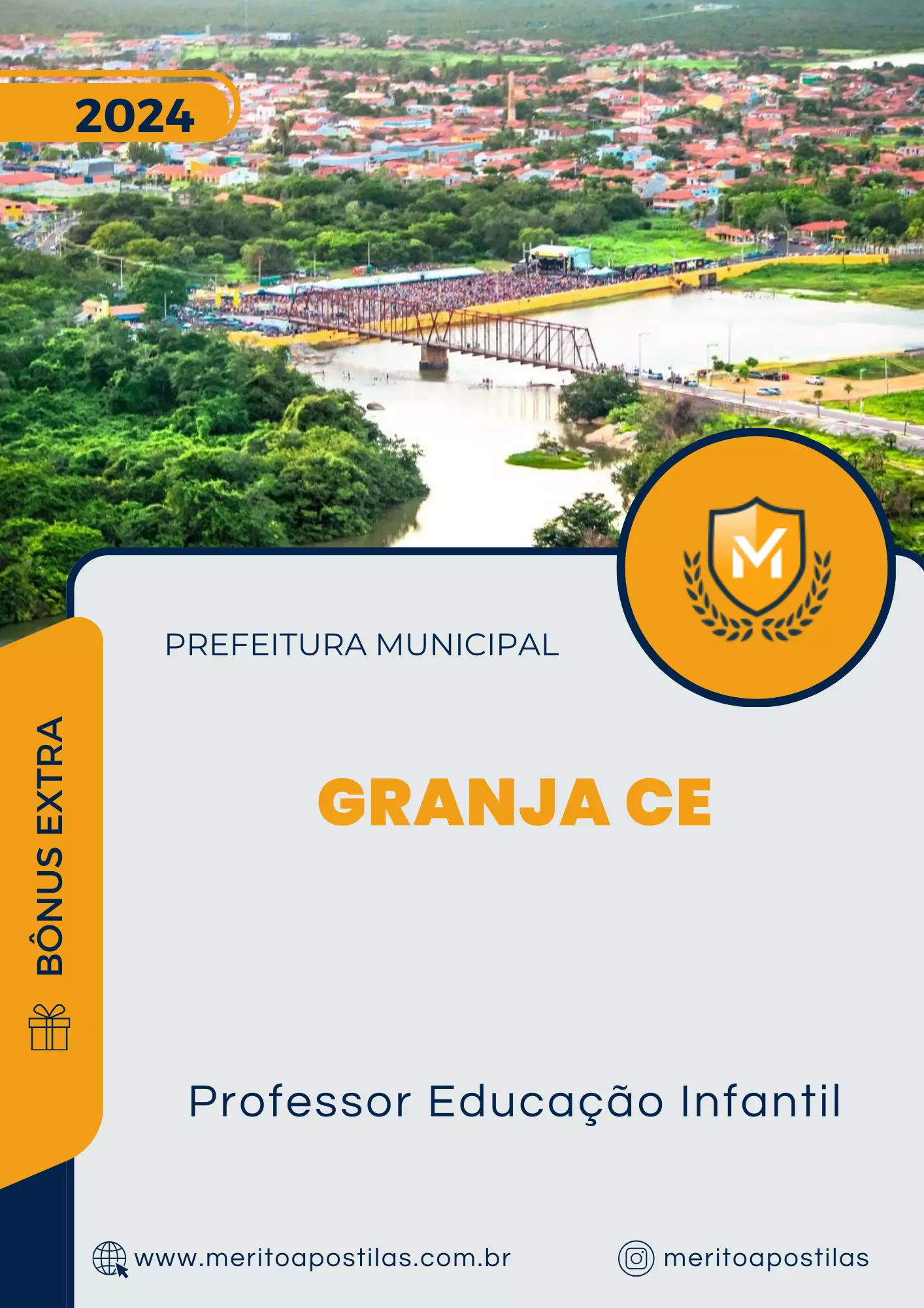 Apostila Professor Educação Infantil Prefeitura de Granja CE 2024