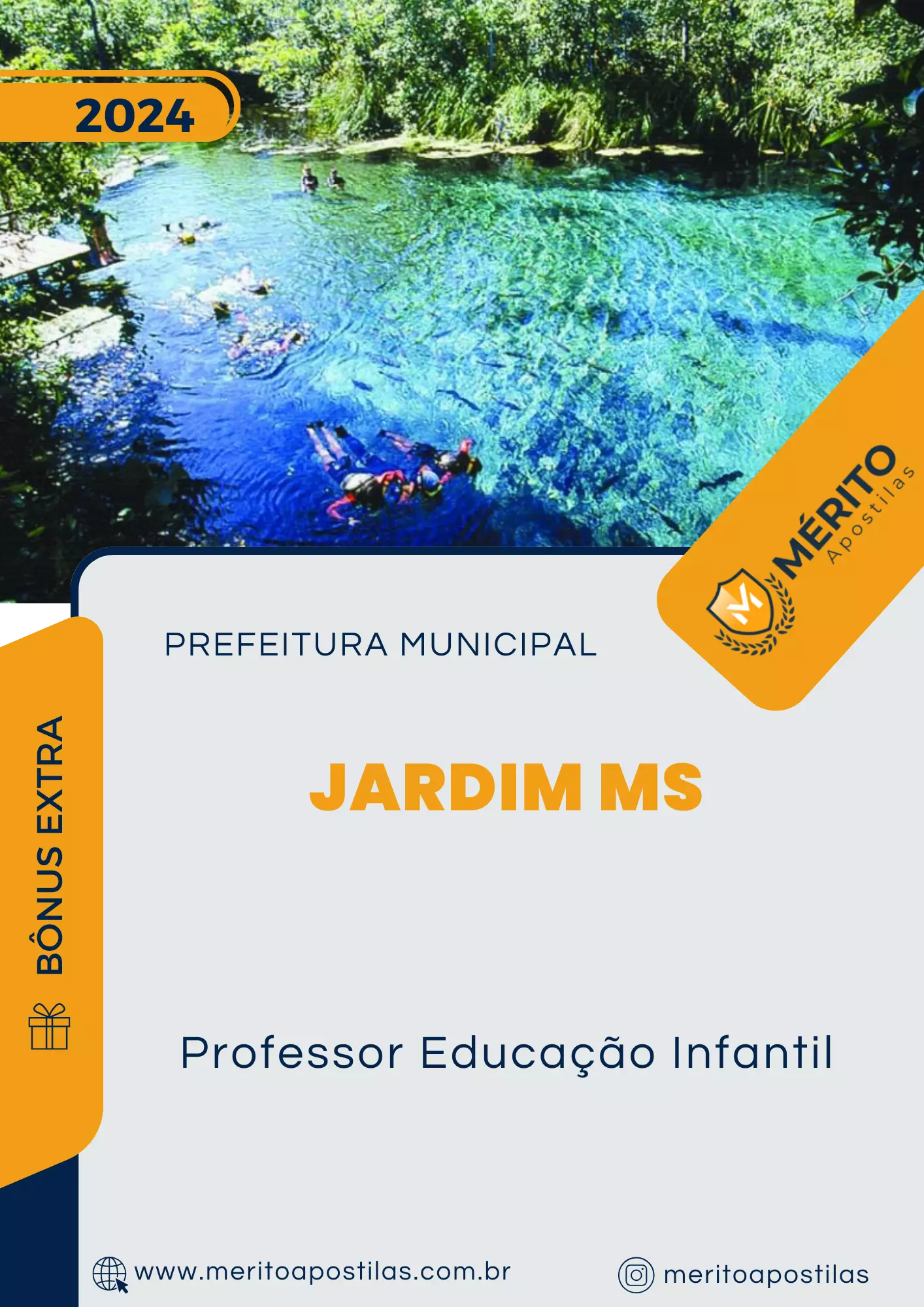 Apostila Professor Educação Infantil Prefeitura de Jardim MS 2024