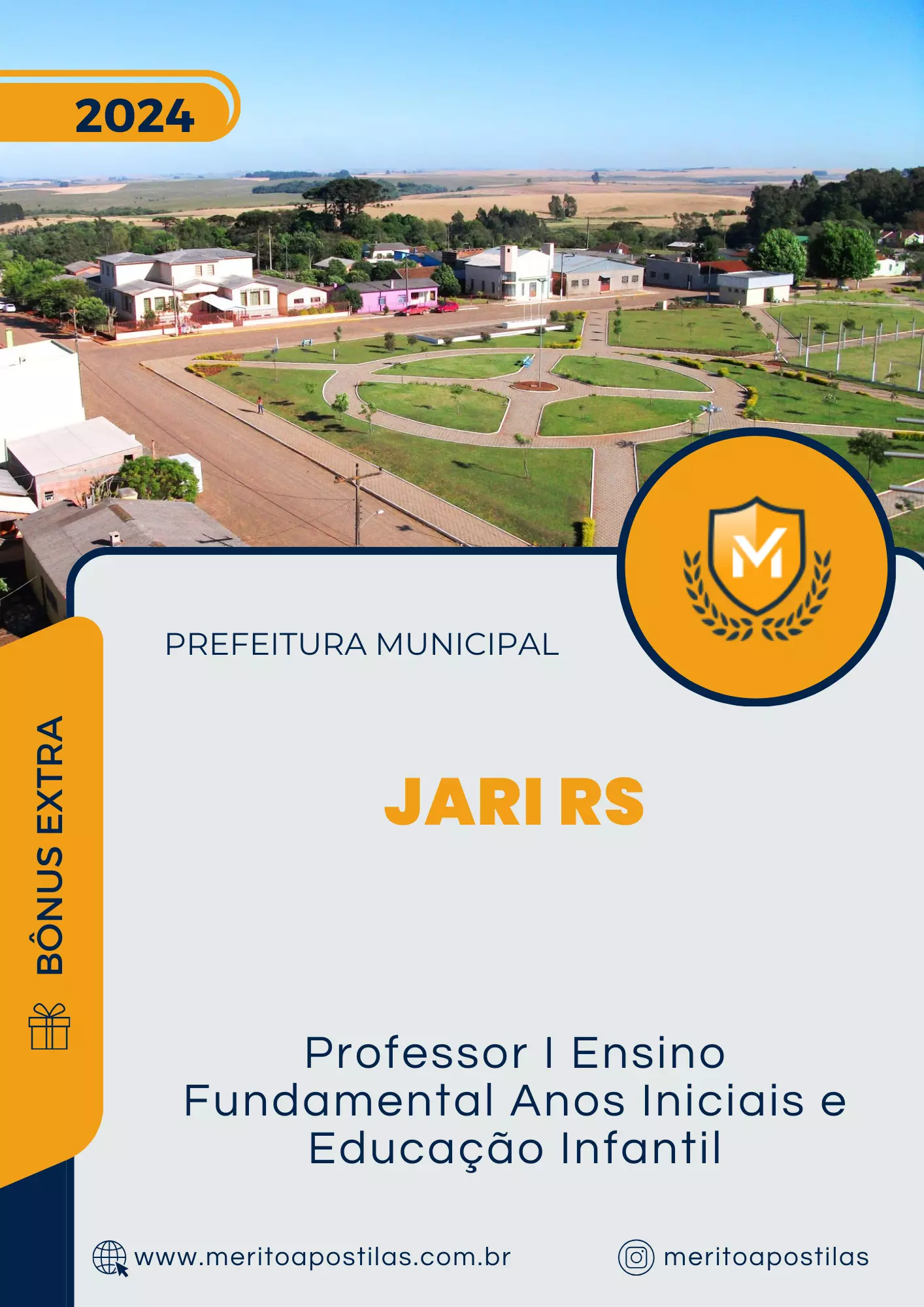 Apostila Professor I Ensino Fundamental Anos Iniciais e Educação Infantil Prefeitura de Jari RS 2024